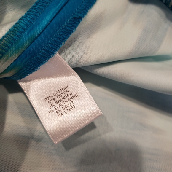 Banana Republic Blue / Emerald Pencil Skirt NWT 8 - Picture 7 of 11